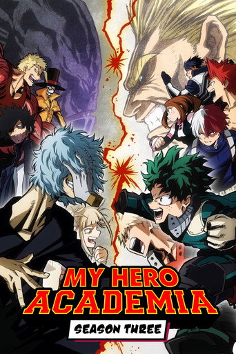 My Hero Academia Season 3 poster