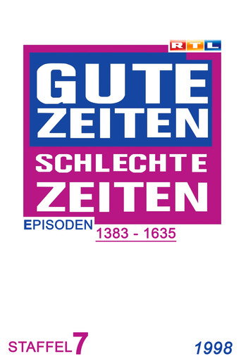 Gute Zeiten, schlechte Zeiten Year 1998 poster